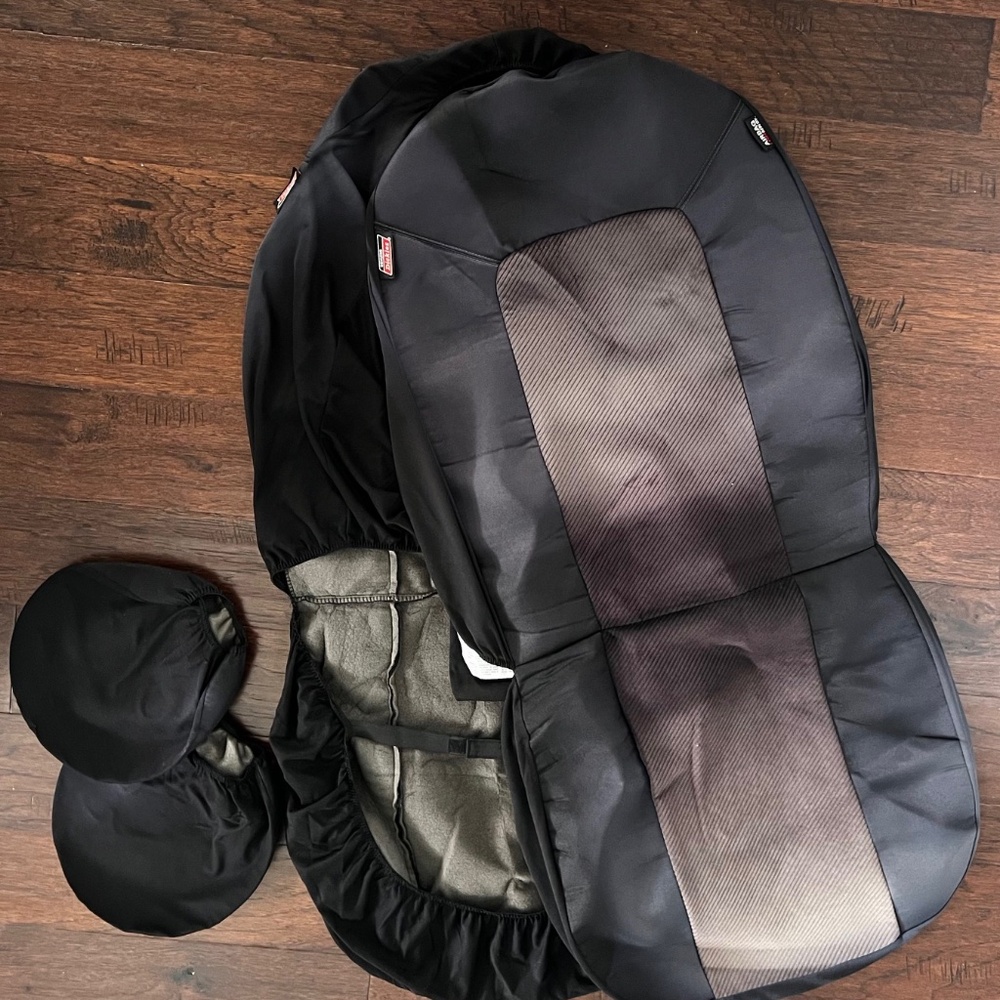 GENUINE DICKIES 2PC CAR SEAT COVERS